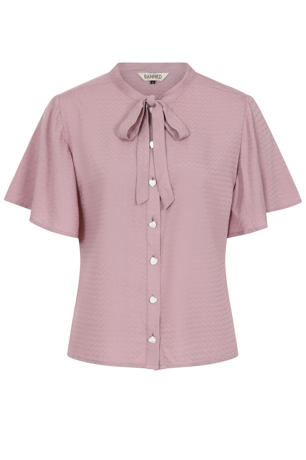 MAY WAVE BLOUSE Lilac