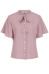 MAY WAVE BLOUSE Lilac