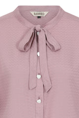 MAY WAVE BLOUSE Lilac