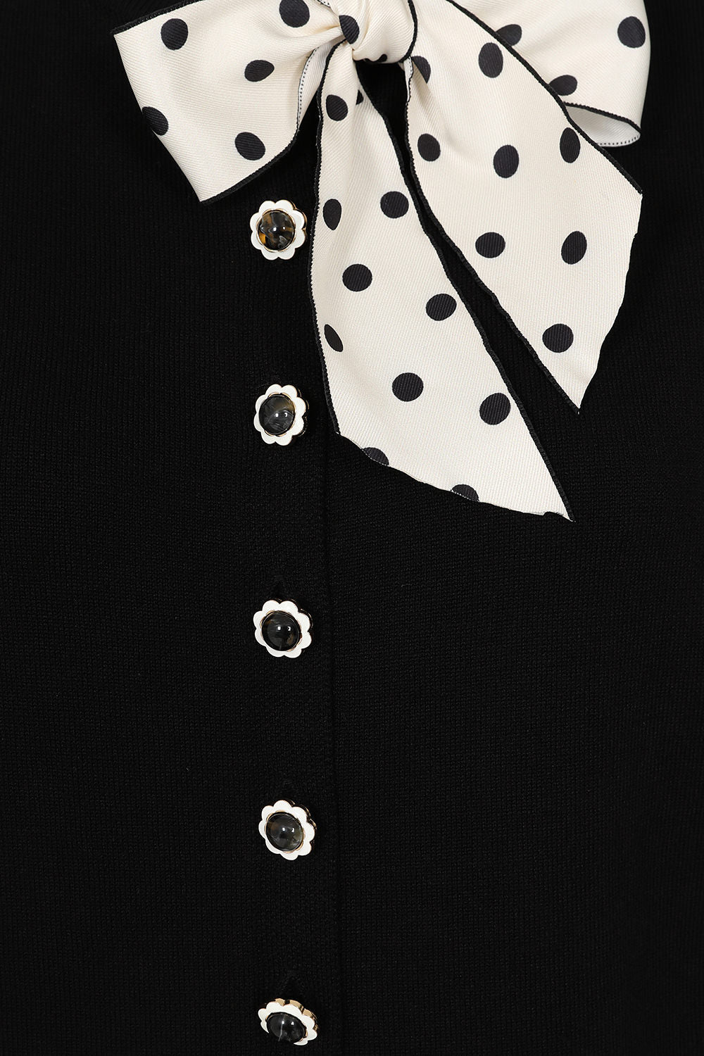 LADY LUCK CARDIGAN Black