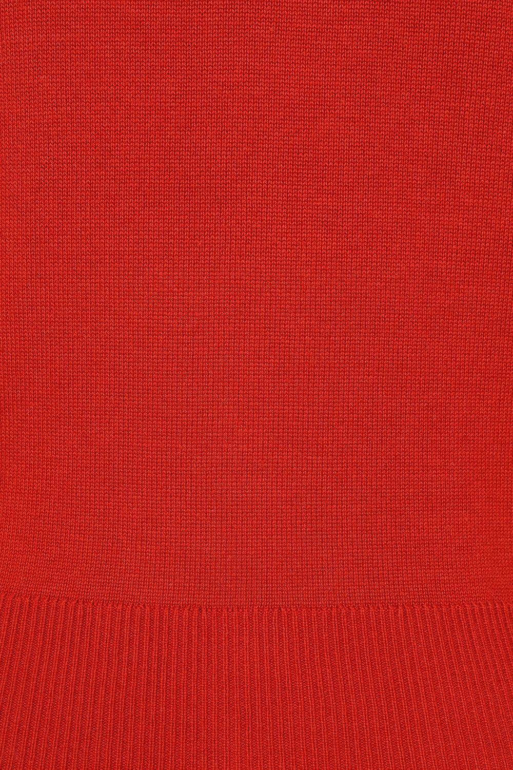 THELMA SCALLOP CARDIGAN Red