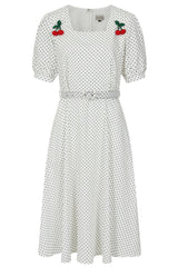 DANNY SWEET SPOT DRESS White