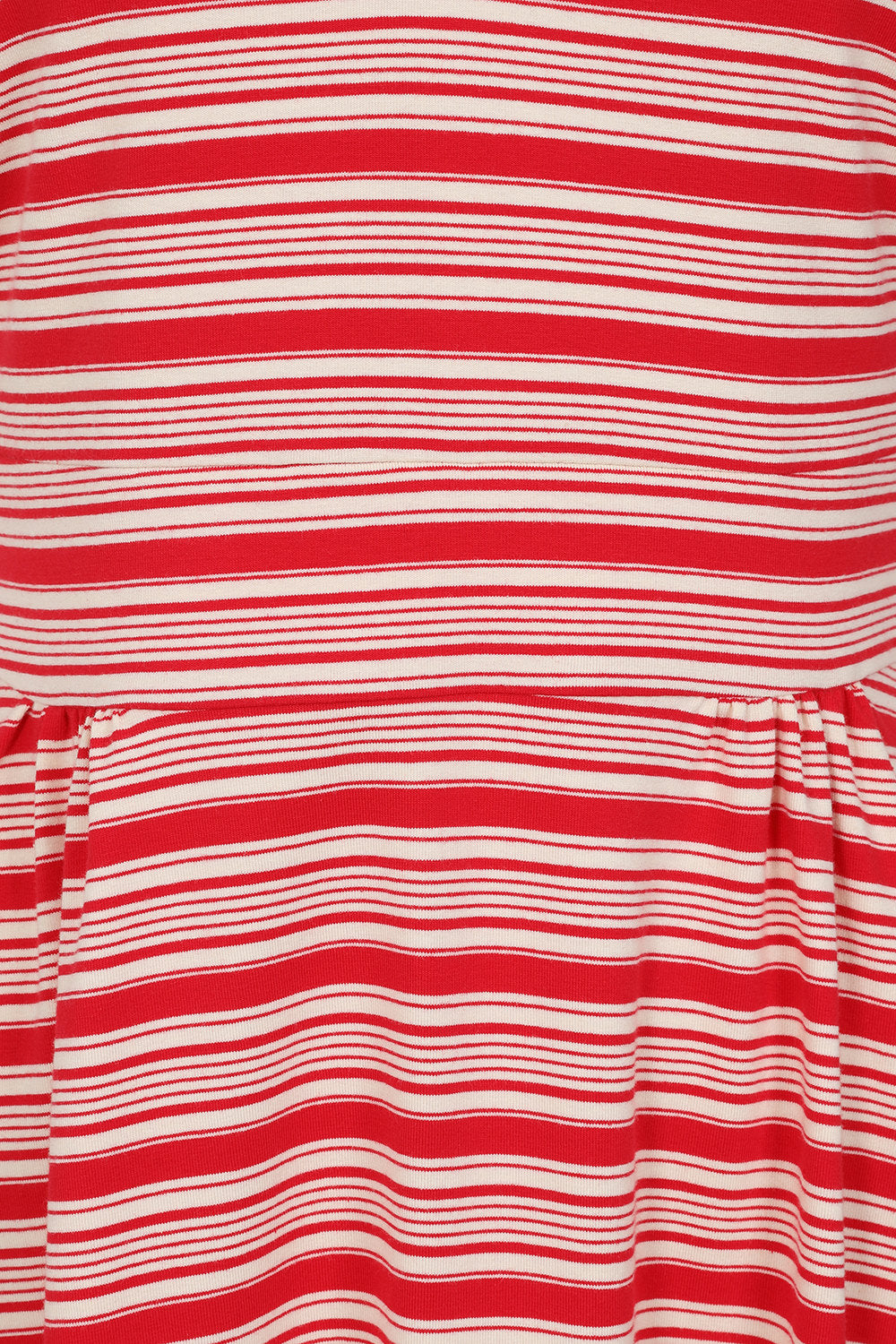 FRAYA SAILING STRIPE DRESS Red
