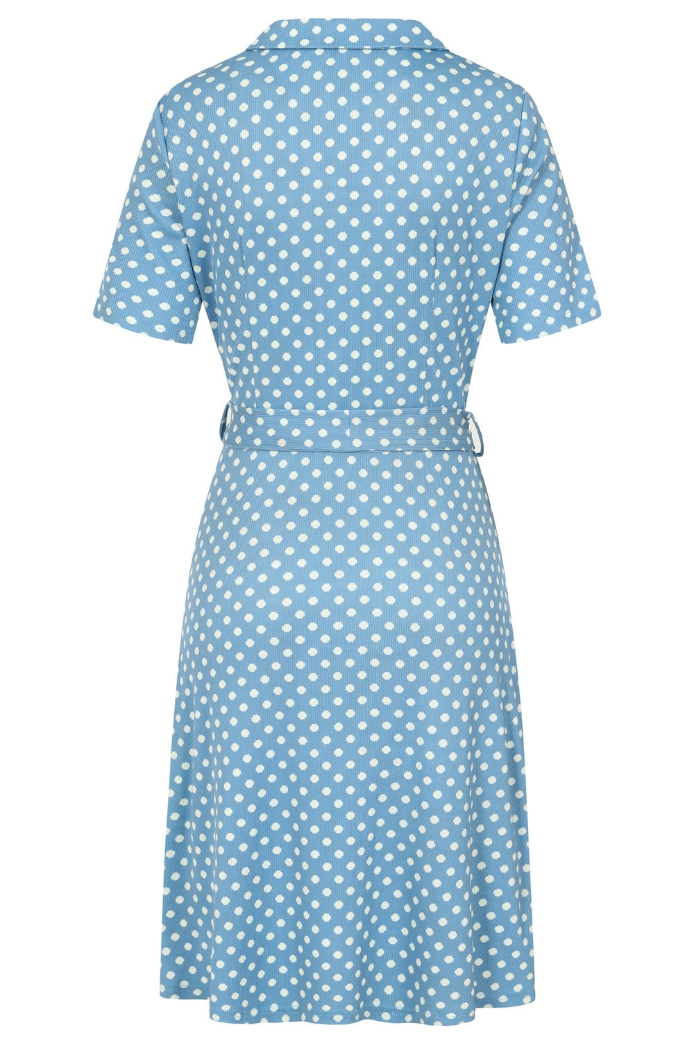 ELLEN SPOT DRESS Blue