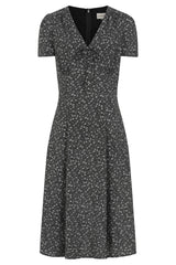 JOSEPHINE DITZY FLOWER DRESS Black