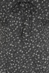 JOSEPHINE DITZY FLOWER DRESS Black