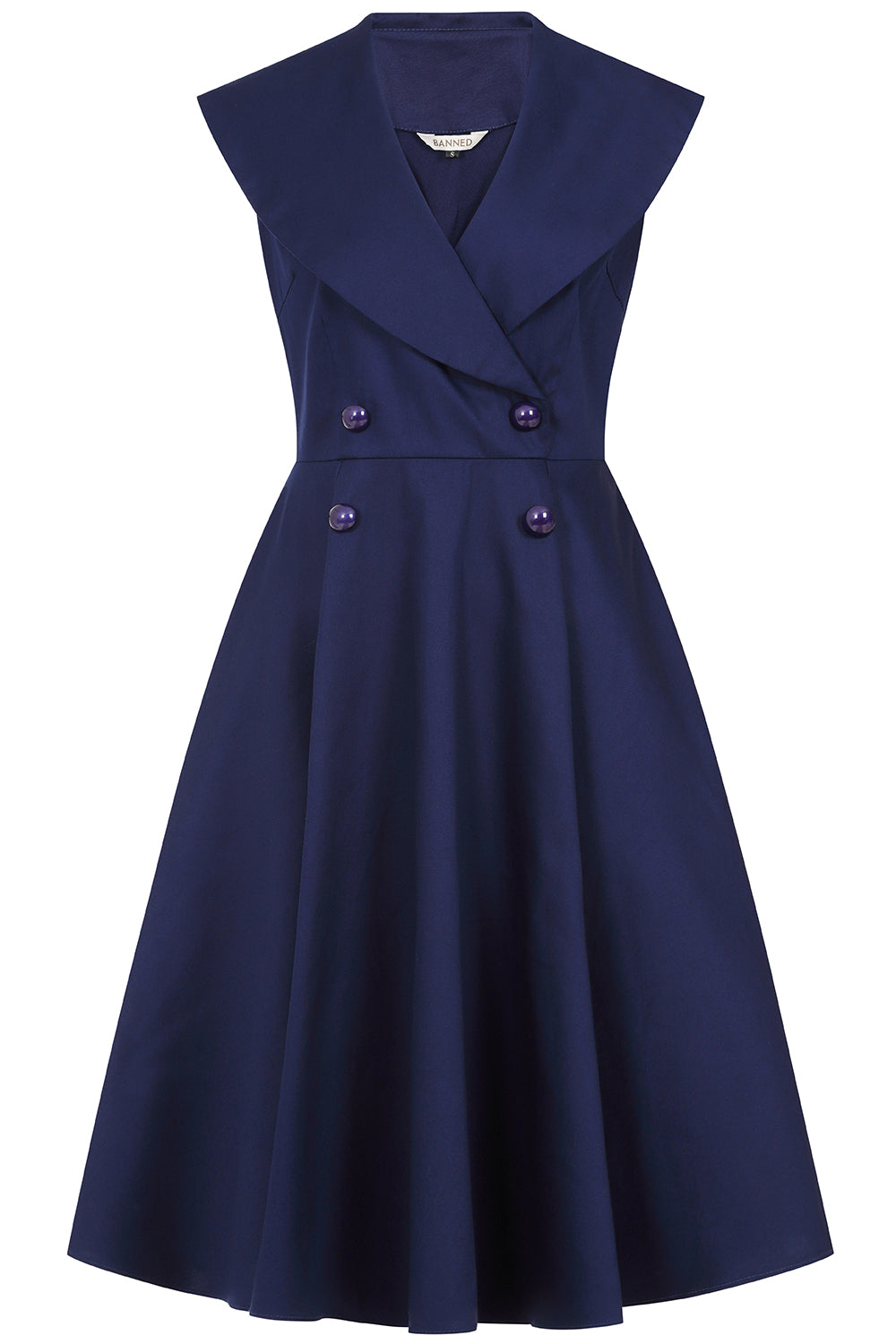 Isla swing dress Navy