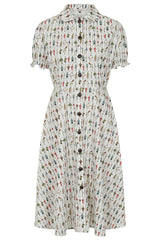 STAR RETRO SPORTS DRESS White