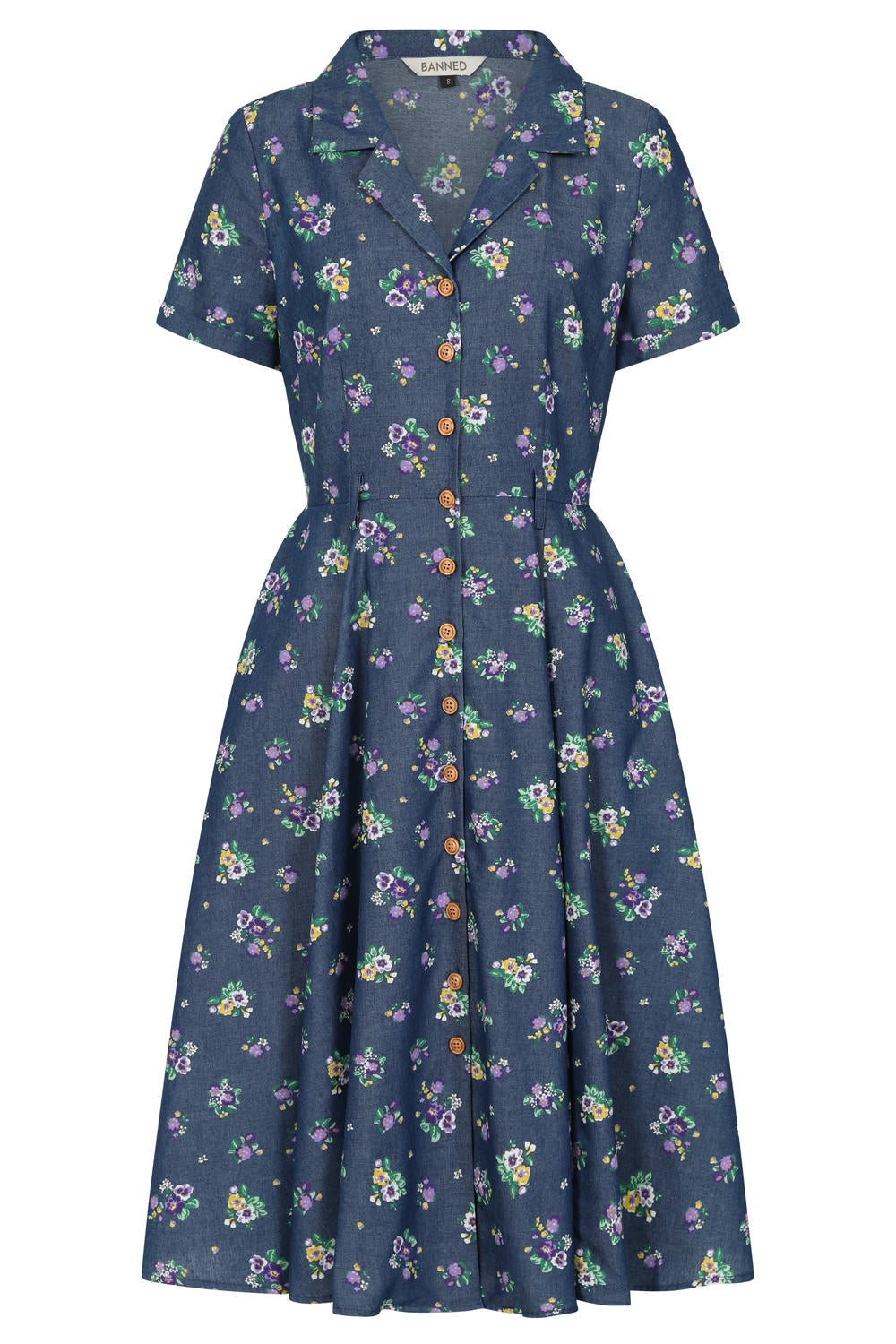 BELLA BLOOM DRESS Blue