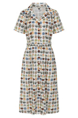 KATE TEA TIME DRESS White