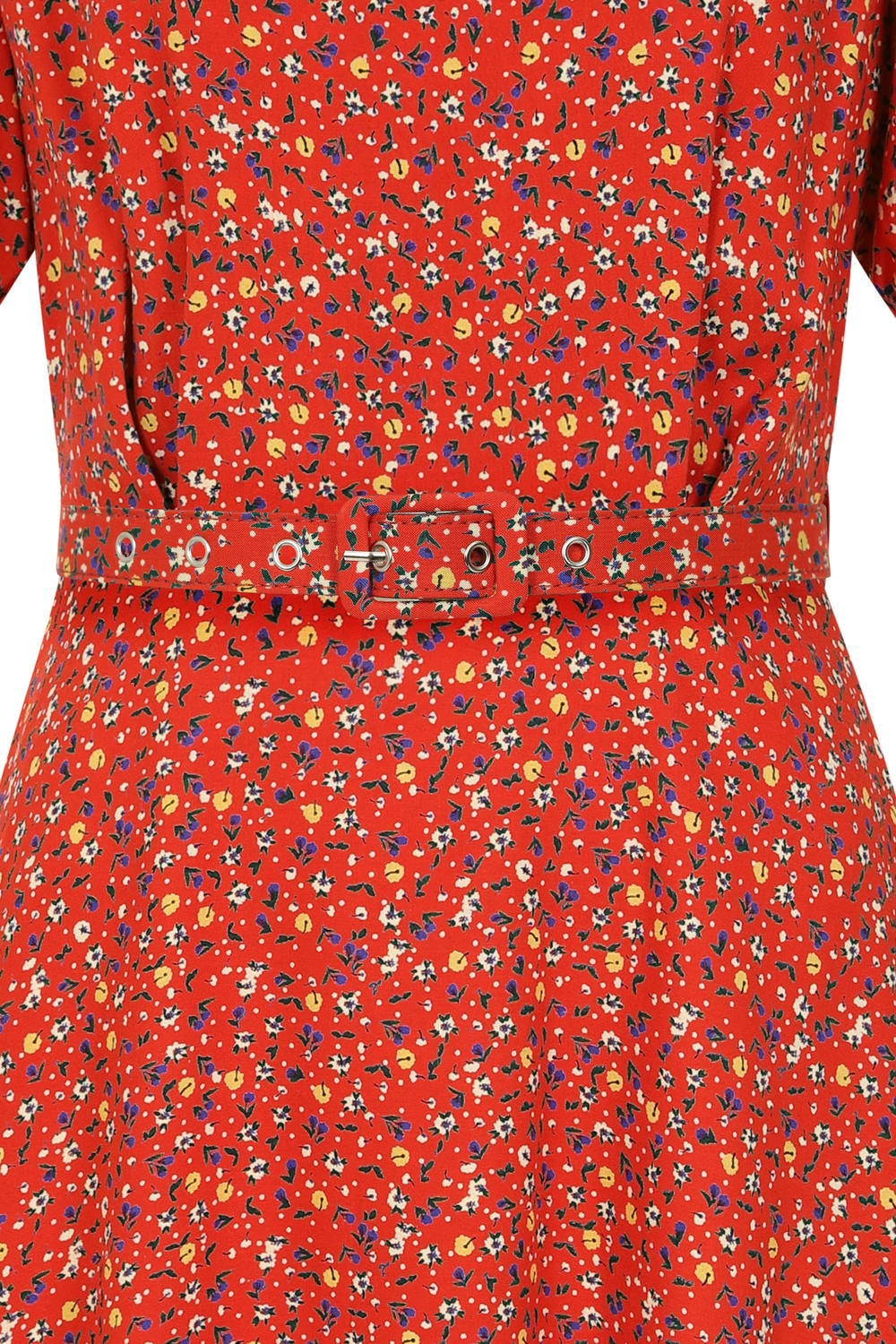 EVA BLOOM DRESS Red