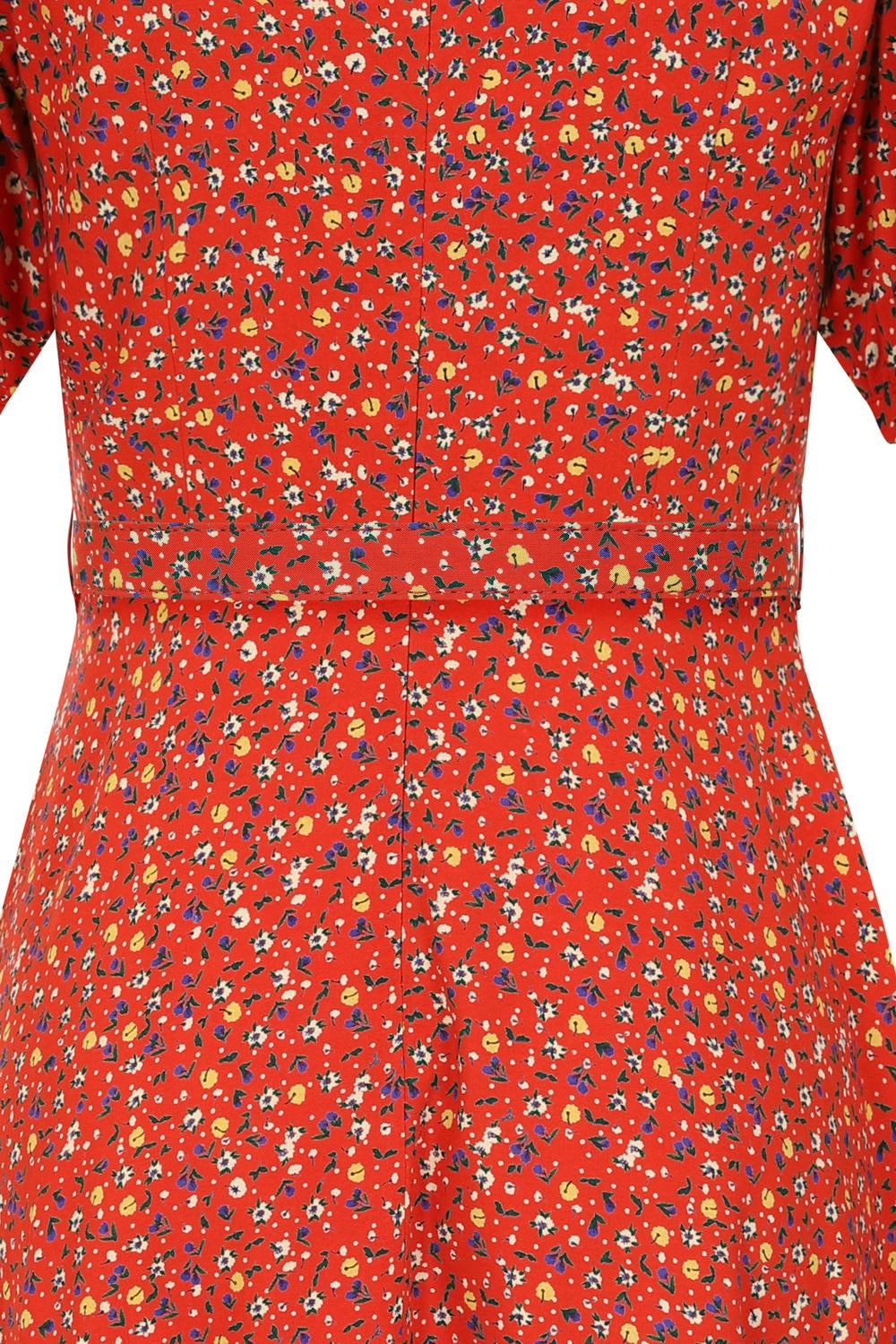 EVA BLOOM DRESS Red