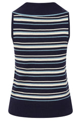 MAISIE STRIPPED JUMPER Navy