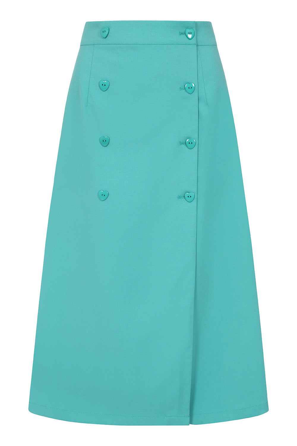 HANNA HEART SKIRT Turquoise