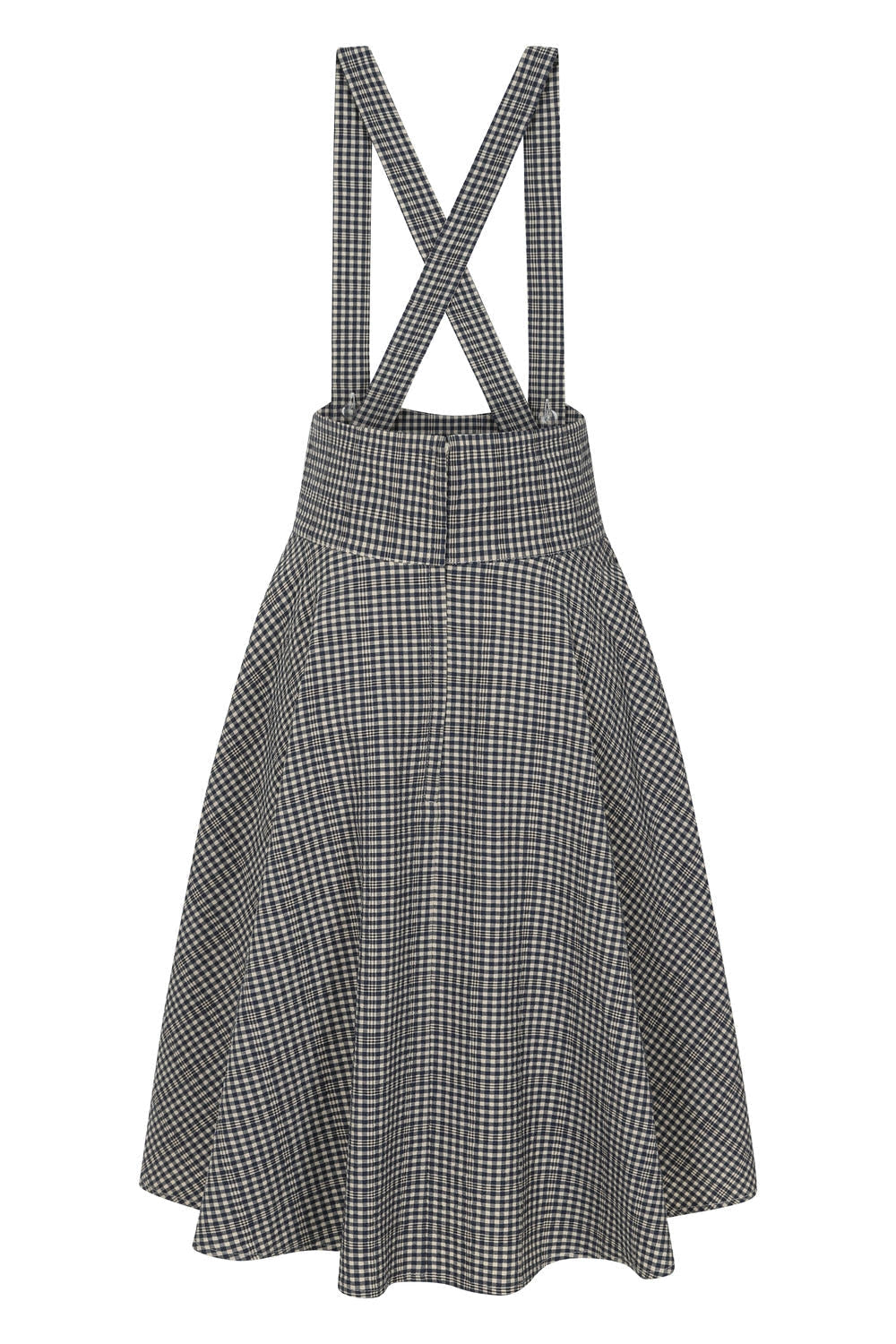 MOANA CHECK SKIRT Blue