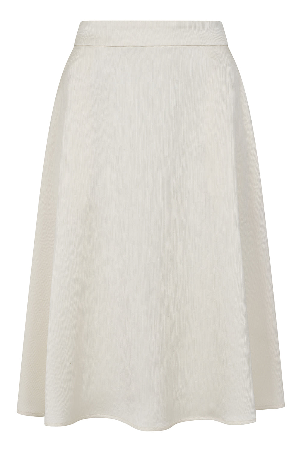 RITA SILKY SKIRT Cream