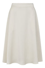 RITA SILKY SKIRT Cream