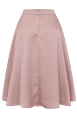 RITA SILKY SKIRT Blush