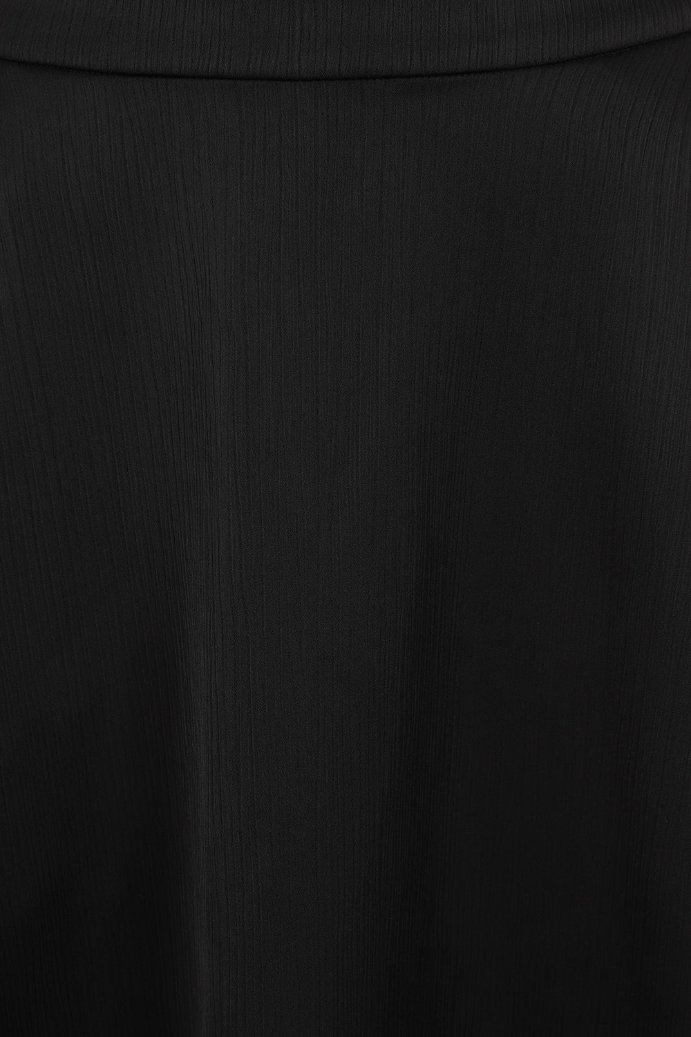 RITA SILKY SKIRT Black