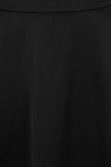 RITA SILKY SKIRT Black