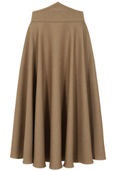 GRETA SKIRT Brown