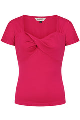 SHE WHO DARES TOP Magenta