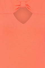 BE FREE JERSEY TOP Coral