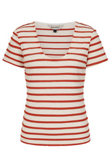 SUMMER ETHEL TOP Red