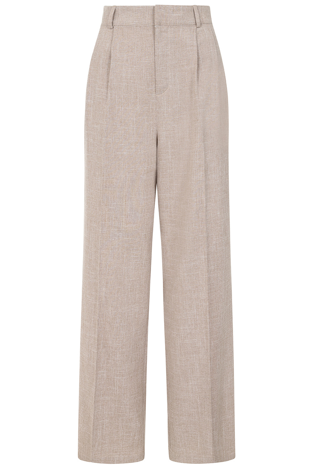 MARTHA SAND STRIPE TROUSER Biscuit