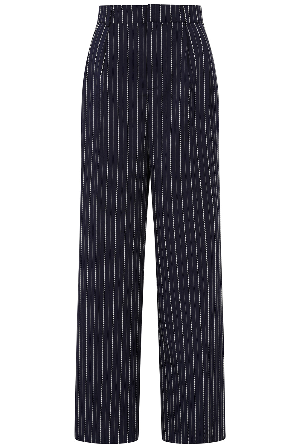 MARTHA SAIL STRIPE TROUSER Navy