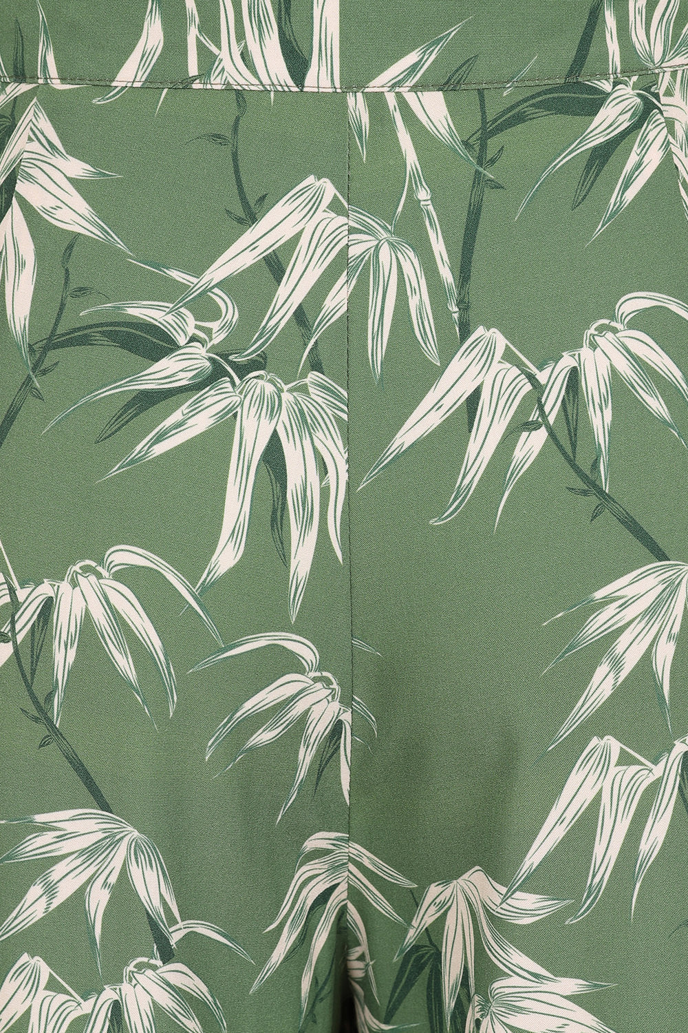 Elizabeth bamboo palazzo trousers Green