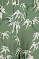 Elizabeth bamboo palazzo trousers Green
