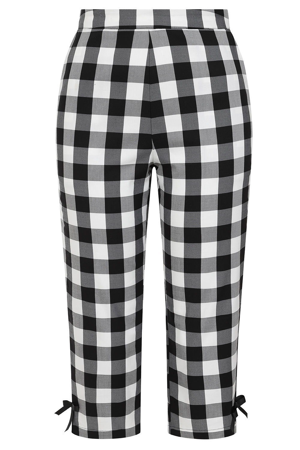 Esme gingham capri Black/White