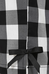 Esme gingham capri Black/White