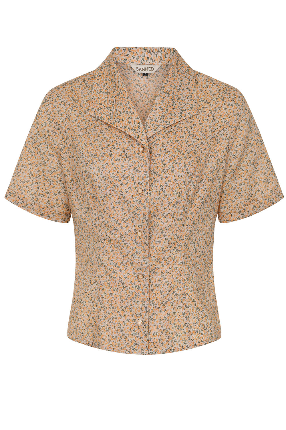 GLORIA WILD FLOWER BLOUSE Yellow