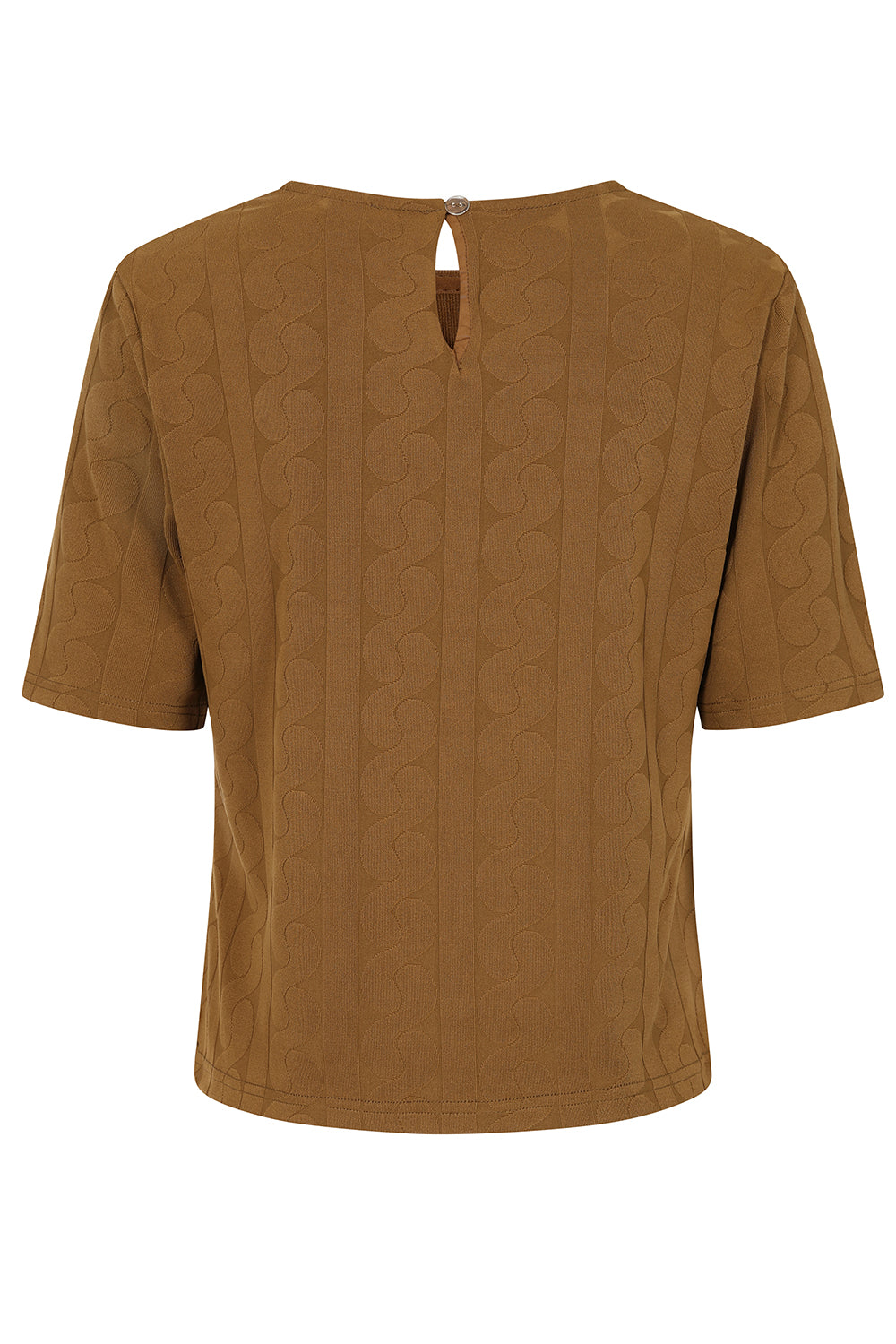MAISE SEA WAVES TOP Brown