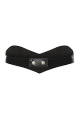 BANNED The Swallows Return   Retro Embroidered Belt with Swallow Design Black