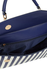 BANNED Ravello Nautical Stripe Handbag | 1940s-Inspired Maritime Style-Navy-One Size-EU