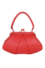 BANNED Shirley Trapeze Handbag | 1940s-Inspired Vintage Style-Red-One Size-EU