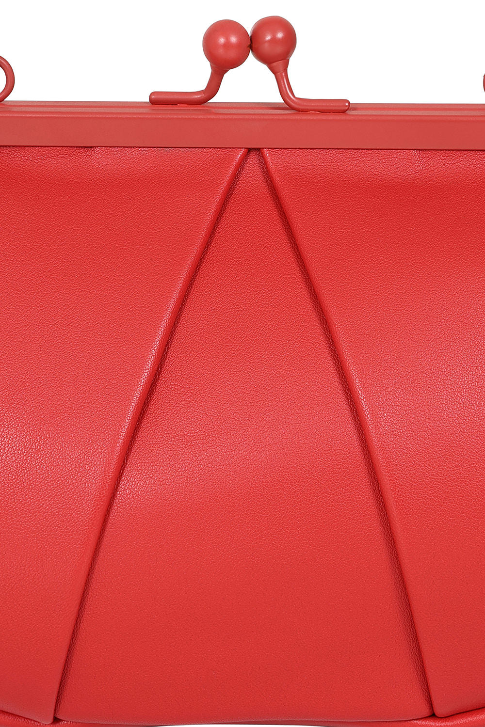 BANNED Shirley Trapeze Handbag | 1940s-Inspired Vintage Style-Red-One Size-EU