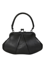 BANNED Shirley Trapeze Handbag | 1940s-Inspired Vintage Style-Black-One Size-EU