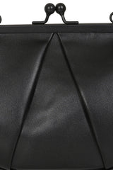 BANNED Shirley Trapeze Handbag | 1940s-Inspired Vintage Style-Black-One Size-EU