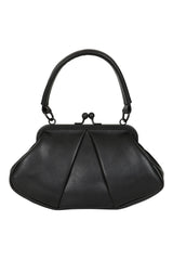 BANNED Shirley Trapeze Handbag | 1940s-Inspired Vintage Style-Black-One Size-EU