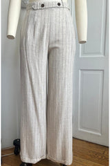 NORMA LINEN FEEL TROUSER Beige
