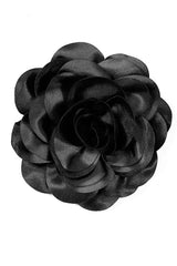 Black ROMANTIC BLOOM BROOCH