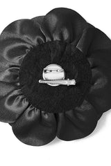 Black ROMANTIC BLOOM BROOCH