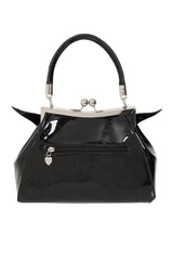 Black ELVIRA SHIMMER HANDBAG