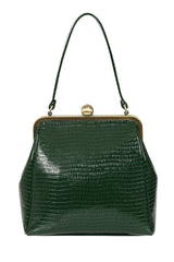 Green DORIS HANDBAG