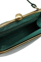 Green DORIS HANDBAG