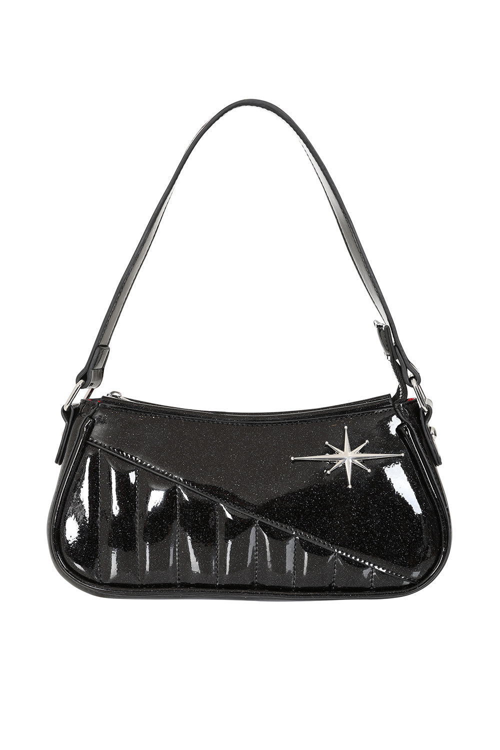 Black STARLIT SHIMMER HANDBAG